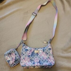 Luv Betsey By Betsey Johnson Floral Crossbody Bag with Pouch
